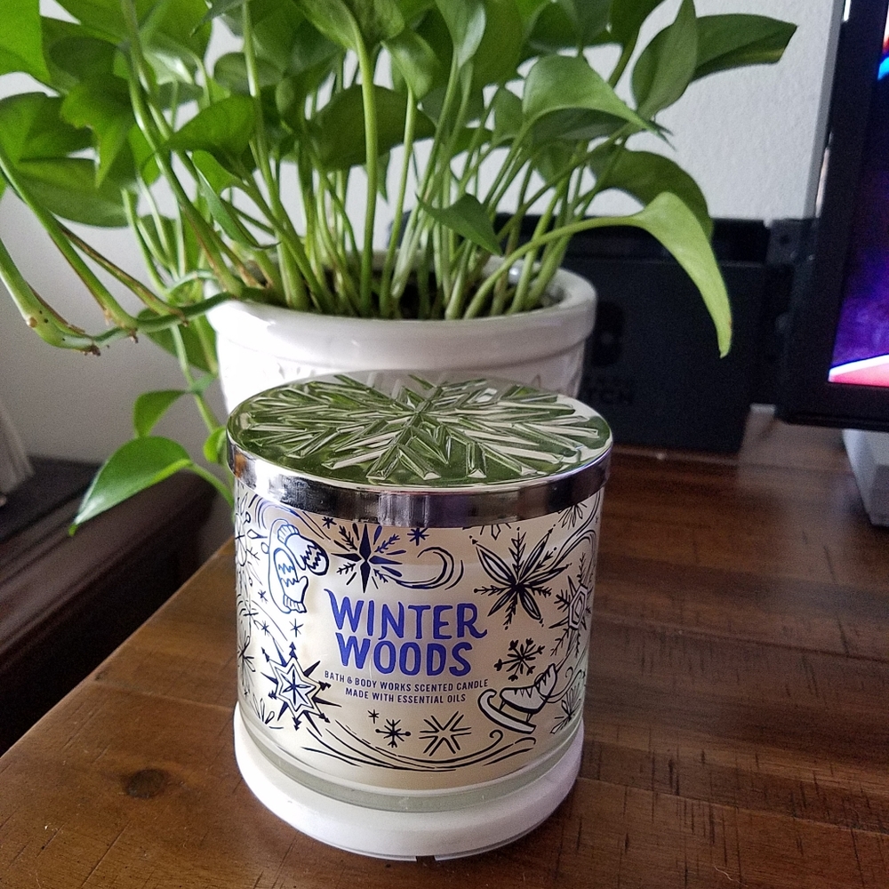 NEW Bath & Body Works "Winter Woods" candle